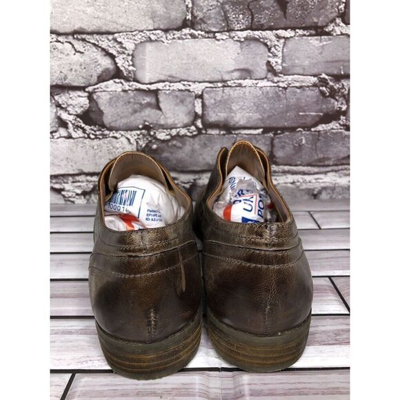 Arturo Chiang Lucinda Brown Leather Career Oxfords Loafers Shoes Women Sz 7M US - Picture 4 of 16